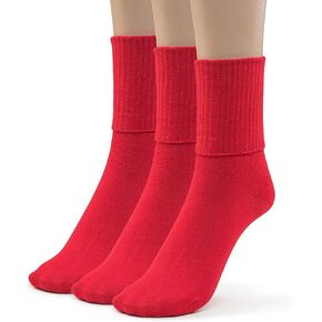 Womens Soft Rayon from Bamboo Dress Socks Crew Seamless Toe Turn Cuff Socks 3-6 Pairs