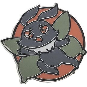 Mothman Enamel Lapel Pin | Chibi Cute Cryptid Pin | Point Pleasent West Virginia Legendary Cryptid Creature
