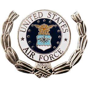U.S. Air Force Wreath Hat/Lapel Pin