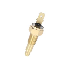 Motoforti Universal Engine Cooling Fan Temperature Sensor Switch, 1/8" NPT 210 Degree on 195 Degree Off, Metal, Copper Tone, 1 Pcs