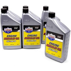Lucas Oil 10635-6PK SAE 20W-50 Break-in Oil - 1 Quart, (Case of 6)