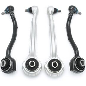 Front Suspension Kit Upper Lower Control Arm Replacement for Mercedes-Benz 2002-2007 C230,2001-2005 C240/C320,06-07 C280,02-04 C32 AMG,05-06 C55 AMG/CL65,04-05 CLK320,06-08 CLK350/SLK280,03-06 CLK500