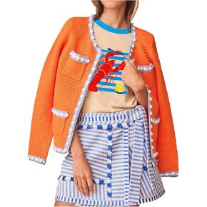Women's Open Front Cardigan Sweaters Casual Long Sleeve Button Down Chunky Knit Outerwear Coats