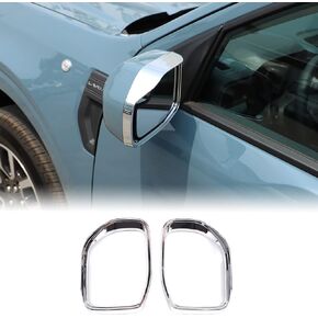 Car Rear View Mirror Rain Visor Guard Frame Compatible with Ford Maverick 2022 Car Rear Side Mirror Rain Eyebrow Frame Waterproof Auto Mirror Rain Visor Smoke Guard Sun Visor Eyebrow Frame Accessories