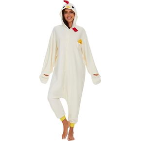 CANASOUR Polar Fleece Halloween Adult Anime Unisex Animal Costume Cosplay Onesie