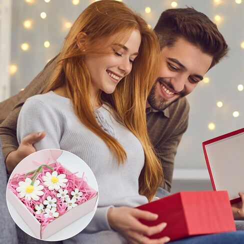 زهرة الأقحوان مشبك فتحة تهوية الهواء لطيف زهرة الكروشيه اكسسوارات السيارات للنساء - زهرة الهواء المعطر مقاطع السيارة، اكسسوارات مرآة الرؤية الخلفية، ديزي ديكور السيارة لعشاق الكروشيه in Kuwait