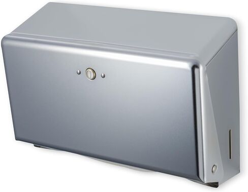 San Jamar T1900XC C-Fold/Multifold Commercial Towel Dispenser, 500 Multifold / 300 C-Fold Towel Capacity, Chrome in Saudi Arabia