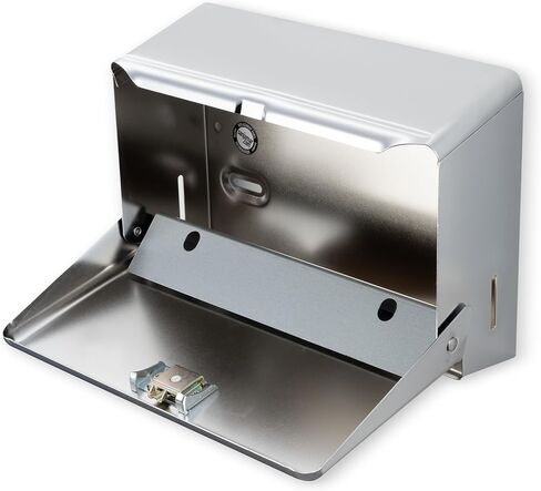 San Jamar T1900XC C-Fold/Multifold Commercial Towel Dispenser, 500 Multifold / 300 C-Fold Towel Capacity, Chrome in Saudi Arabia