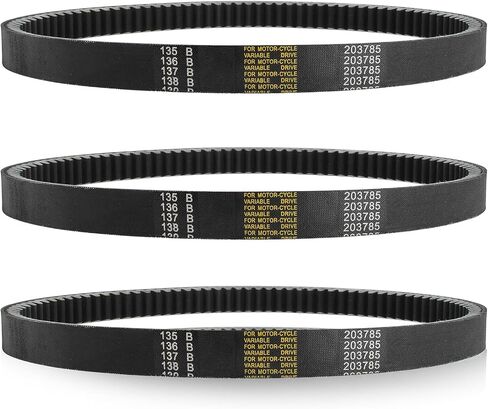 203785 Drive Belt Compatible with Comet 203785A Manco 12346 40 45 Series Go Kart Torque Converter Pack of 2 in Kuwait