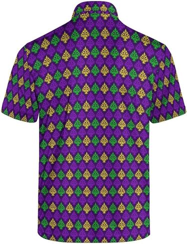 قميص جولف رجالي، قمصان بولو مضحكة، قمصان بولو جولف بأكمام قصيرة، قمصان مطبوعة هدايا in Kuwait