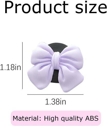 Mandark 6PCS Bow Car Air Vent Clip, Cute Girly Vehicle Air Conditioning Clip for Women and Girls, Aesthetic Automotive Interior Decoration Stuff Accessories, Universal for Most Cars (Red) in Kuwait