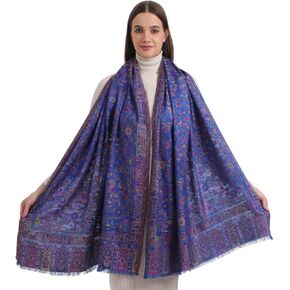 EH KANI PASHMINA SILK MODAL, 8 COLOR KANI WEAVE FLORAL & PAISLEY STOLE, SCARF,WRAP