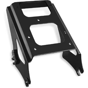 AAA Autos Detachable Two-UP Luggage Rack Compatible for Harley Touring Road King Electra Glide Road Glide Street Glide Gloss 2009-2013 (Chrome)