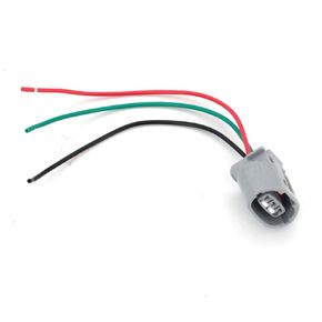OCESTORE 3 Wires Alternator Regulator Plug Harness Lead Repair 'Pigtail' Regulator Plug Replacement for Denso Motors 9801325