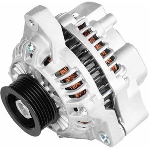 Alternator Replacement Compatible with 2001 2002 2003 2004 2005 Acura EL 1.7L, 2001 2002 2003 2004 2005 Honda Civic 1.7L Replace AMT0125 400-48035 A5TA7091