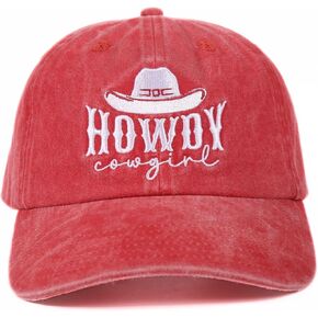 InnoBeta Cowgirl Gifts Cap for Women, Country Girl Gifts, Funny Adjustable Embroidered Hat Gifts, Western Gifts, Cowgirl Stuff for Women, Farm Girl Gifts