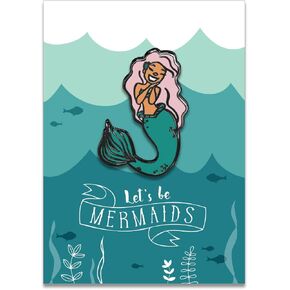 Let’s Be Mermaids Hard Enamel Pin
