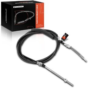 A-Premium Rear Passenger Side Parking Brake Cable Assembly Compatible with Chevrolet, GMC & Isuzu Models: S10 1998-2004, Sonoma 1998-2004, Hombre 1998-2000, 4WD - Replace# 8157245920, 15724592