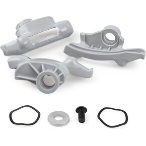 Earthtec TC184432 Grey Nylon Mount/Demount Head Kit Replacement for Coats Tire Changer Machine for Low Profile Tires Duck Head Par8184426-184432 (3Pack)