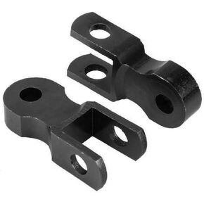 KIMISS 2Pcs Shock Absorber Riser, Motorcycle Rear Shock Absorber Riser 5cm Heightening Device Pad for Chassis(with Screw)