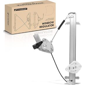 A-Premium Electric Power Window Regulator with Motor Compatible with Subaru Impreza 2008 2009 2010 2011 Sedan Hatchback, Front Left Driver Side, Replace# 61041FG010, 61041-FG011