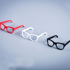 SSbeauty M 3X 1/6 Custom Scale Eyeglasses Frame for 12" Male Female Action Figure Doll Toy