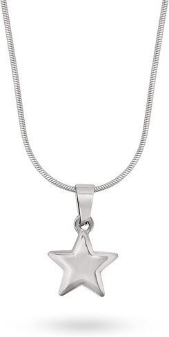 Hippie Indie Silver Star Pendant Necklaces Grunge Aesthetic Y2K Necklace Chokers for Women in Kuwait