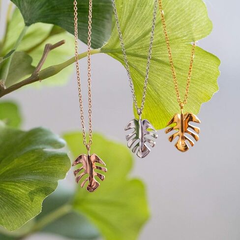 LUUK LIFESTYLE Stainless steel necklaces for women with pendant, trendy jewelry card with Happiness saying, lucky charm, friendship gift, women's jewellery, trendy gift idea for her, silver, gold and rose in Kuwait