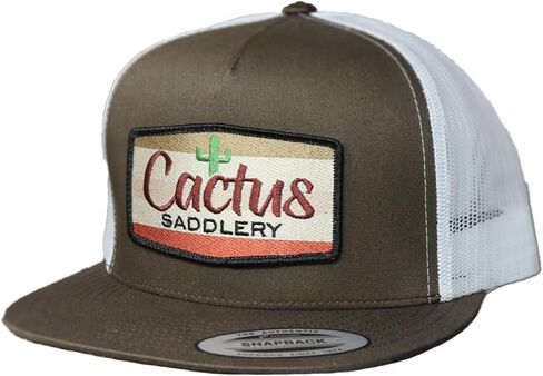 Red Dirt Hat Company Cactus Saddlery Adjustable Snapback Hat in Saudi Arabia