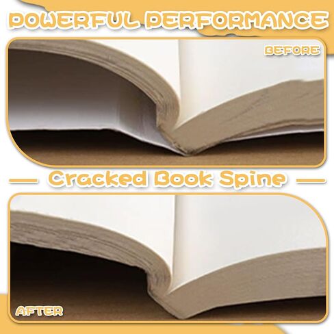 Book Glue, 120ml Flexible Book Binding Glue, Dries Clear Bookbinding Glue, Strong Book Glue Binding Repair, Paper Glue for Bookbinding and Book Repair, Paper Crafts, Scrapbooking, Collages in Saudi Arabia