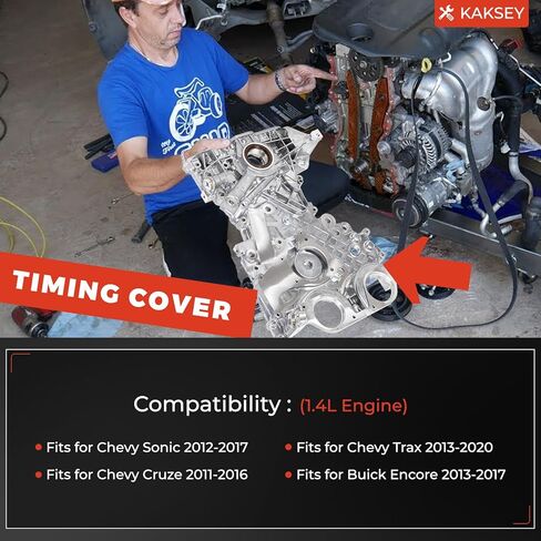 غطاء التوقيت يناسب 2011-2021 تشيفي كروز سونيك 1.4 لتر، يناسب 2013-2021 تراكس بويك إنكور 1.4 لتر، استبدل 25199424، 25195406، 55565338، 55581012، 55595611، 25194353، 55562788 in Kuwait