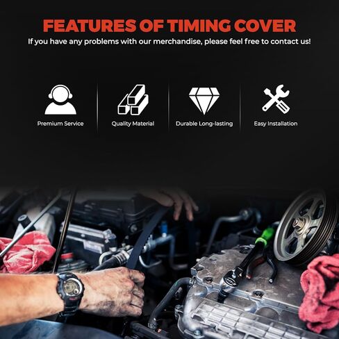 غطاء التوقيت يناسب 2011-2021 تشيفي كروز سونيك 1.4 لتر، يناسب 2013-2021 تراكس بويك إنكور 1.4 لتر، استبدل 25199424، 25195406، 55565338، 55581012، 55595611، 25194353، 55562788 in Kuwait