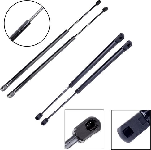 SCITOO 4185 24.69Inch Lift Supports Fit for Cadillac Escalade 2000,for Chevrolet Suburban 1500 2000-2004,for Chevrolet Suburban 2500 2000-2004 Rear Left and Right Liftgate+Window Glass Shock Struts in Saudi Arabia