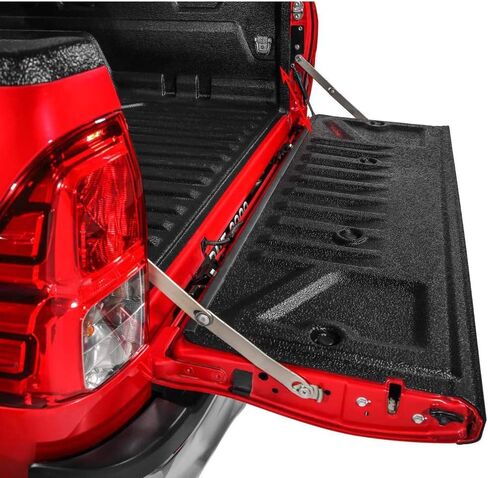 TSUBASA Rear Tailgate Assist Shock Strut Kit for Toyota Hilux Revo 2015-2025 GUN125 GUN126 Pickup Truck Back Door Slow Down Lift Support Dampers Gas Spring (Normal Black) in Saudi Arabia