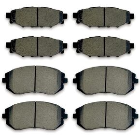 D1114 D929 Front Rear Ceramic Brake Pads Sets Fit For Subaru Forester 2011-2013,For Subaru Impreza 2008-2011 2013,For Subaru Legacy 2005-2013,For Subaru Outback 2005-2013