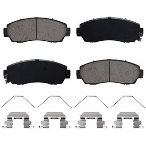 Front Brake Pads for Car Compatible with Acura RDX TLX Honda Accord Crosstour CR-V Odyssey Passport Subaru Legacy,Ceramic Brake Pads Automotive Replacement DIY,Smooth Quiet Braking Performance