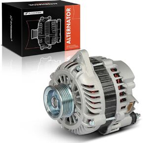 A-Premium Alternator Compatible with Nissan Pathfinder 2004, 350Z 2003-2006 & Infiniti FX35 2003-2008, G35 2003-2006, 3.5L, 12V 110A 6-Groove Pulley Clockwise, Replace# 23100CD010, A003TG0191