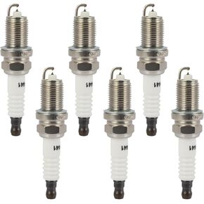 ECCPP Platinum Iridium Spark Plugs 6441 Ram 1500,Dakota & for Jeep Grand Cherokee WK,Commander XK & for Dodge Ram 1500 Van/2500 Van,Durango,Nitro & for Acura TL pack of 6