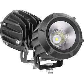 LED Pods, 2PCS 3" 50W Round Off Road Driving Light LED Work Light Spot Flood Combo Light Round LED Pod Light for Off Road Truck Motorcycle ATV Boat Tractor