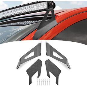 Wsays 50" LED Light Bar Roof Brackets Mount Compatible with Chevy Silverado 2500/3500 HD 2015-2019 Fit GMC Sierra 2500/3500 HD 2015-2019