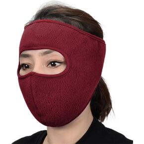 Winter Fleece Ski Mask for Women，Balaclava Face Mask Men Full Face Coverings Warm Mask，Winter Riding Windproof Mask