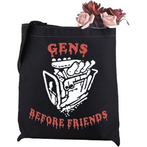 WCGXKO Competitive Game Inspired Tote Bag DBD Gen Before Friends Gift Survivor Killer Gift for Gamer