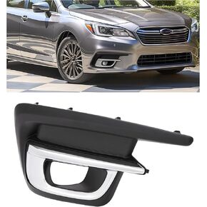 HECASA Right Fog Light Bezels Compatible with 2018-2019 Subaru Legacy Replacement for 57731AL68A Fog Lamp Cover Trim Passenger Side