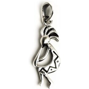 COSUMOSU Kokopelli 925 Sterling Silver Native American Pendant (S)