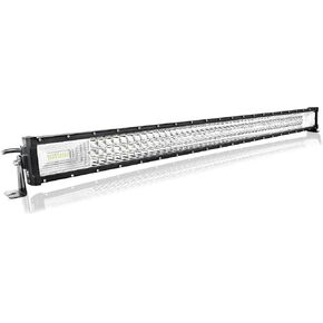 Willpower 52 Inch 675W LED Light Bar 12V 24V Spot Flood Combo Beam Driving Lights IP67 Waterproof Work Fog Lamps for 4X4 Offroad Truck Car SUV ATV Vehicle Boat Lighting