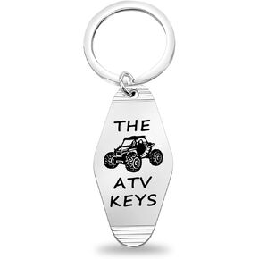 FOTAP Four Wheeler Bikes Gift ATV Gift ATV Quad Biker Jewelry ATV Quad Racing Gift Drive Safe Gift All Terrain Vehicle Gift