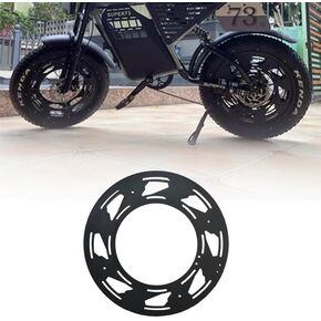 2PC Wheel Tire Rim Hub Center Cap Covers Kit Hubcap Wheel Cover ABS Plastic Protection Decorate Universal 20 Inch for Electric Bicycle Motorcycle for SUPER73 S1 S2 Y1 RX, HIMOTO, SQi (Hot Wheel)