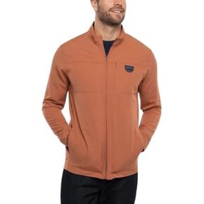 TravisMathew Men's Quick Call Full Zip Jacket, Copper (1MZ237-0COP, US, Alpha, XX-Large, Regular, Regular)