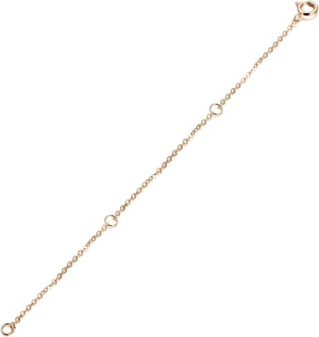 14K Solid Gold Chain Extender for Necklace 2/3/4 Inch, Durable Adjustable Necklace Anklet Bracelet Necklace Chain Extender Gifts for Her in Saudi Arabia
