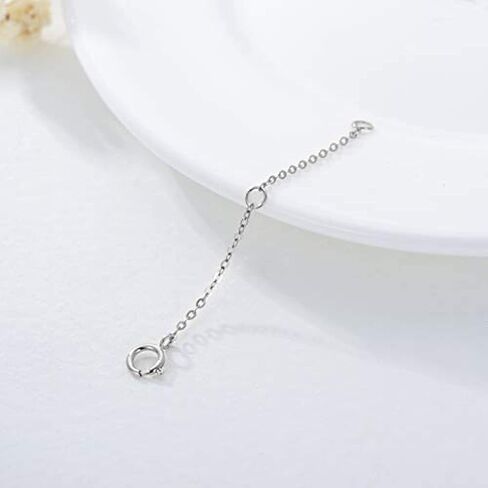 14K Solid Gold Chain Extender for Necklace 2/3/4 Inch, Durable Adjustable Necklace Anklet Bracelet Necklace Chain Extender Gifts for Her in Saudi Arabia